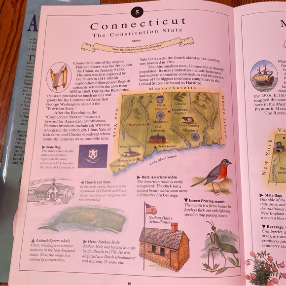 USA Bundle - Map Pad, Declaration & Constitution + The Big Book of America - Picture 7 of 15